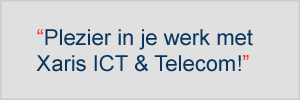 Xaris ICT & Telecom - Plezier in je werk