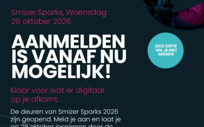 Inschrijving Smizer Sparks 2026 geopend